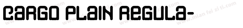 Cargo Plain Regula字体转换